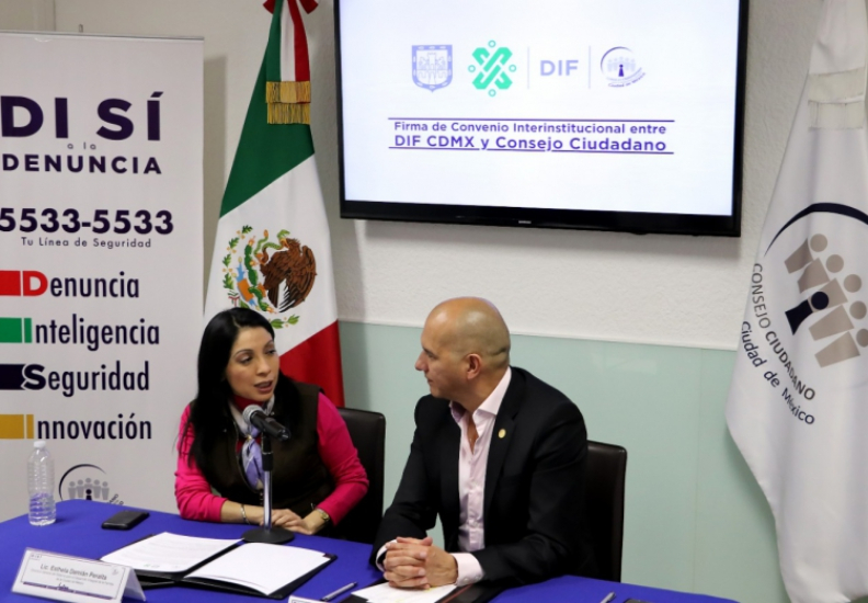 FIRMAN DIF Y CONSEJO CIUDADANO CONVENIO A FAVOR DE NIÑAS, NIÑOS Y ADOLESCENTES